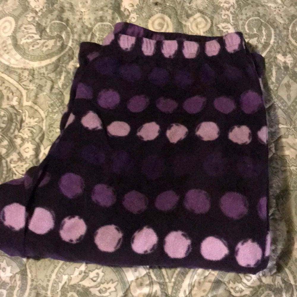 Final price like new. Purple flannel pajama pants